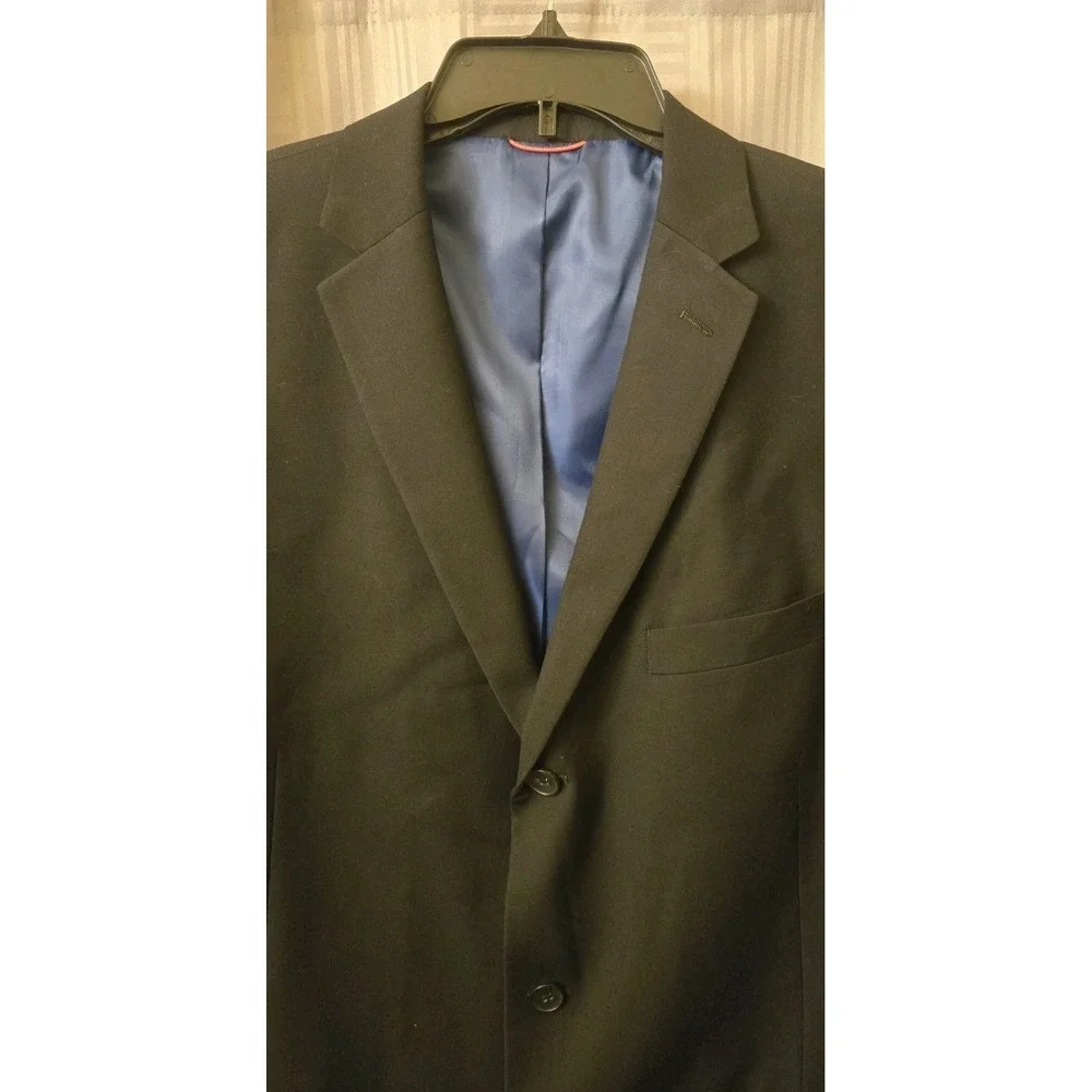 Billy London UK‎ Men's 46R Black Suit Sports Jacket Blazer